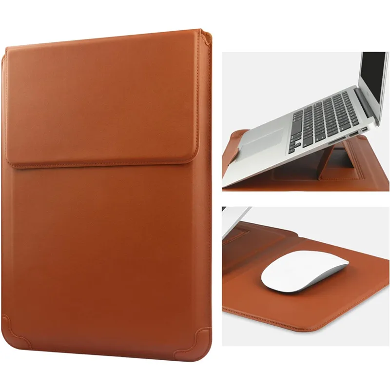 Laptop Accessories Pouch - Tas Casing Lengan Laptop Kulit Portabel