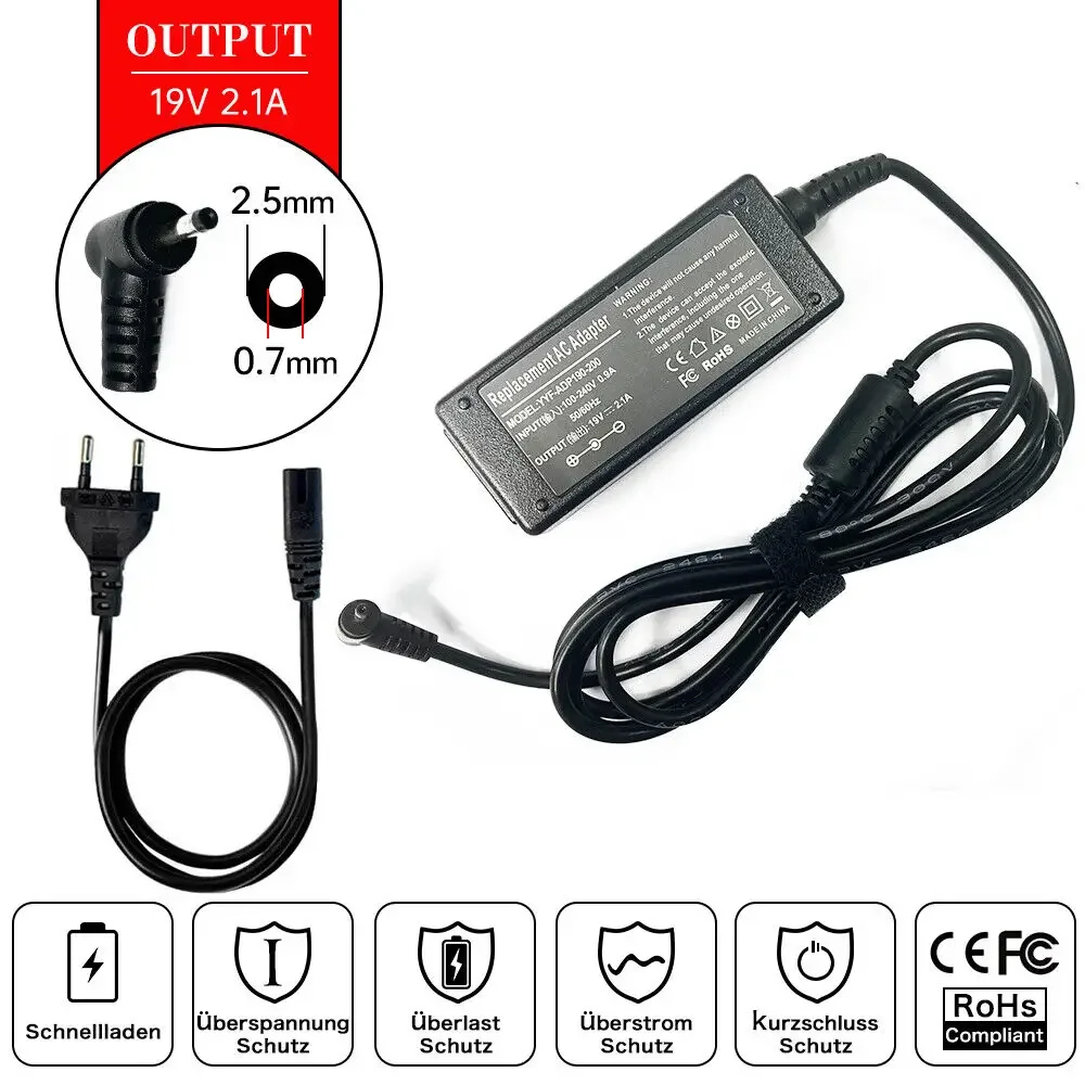 19V 2.1A 2.5mm * 0.7mm Laptop  - Laptop Accessories Shop ulasan dan harga