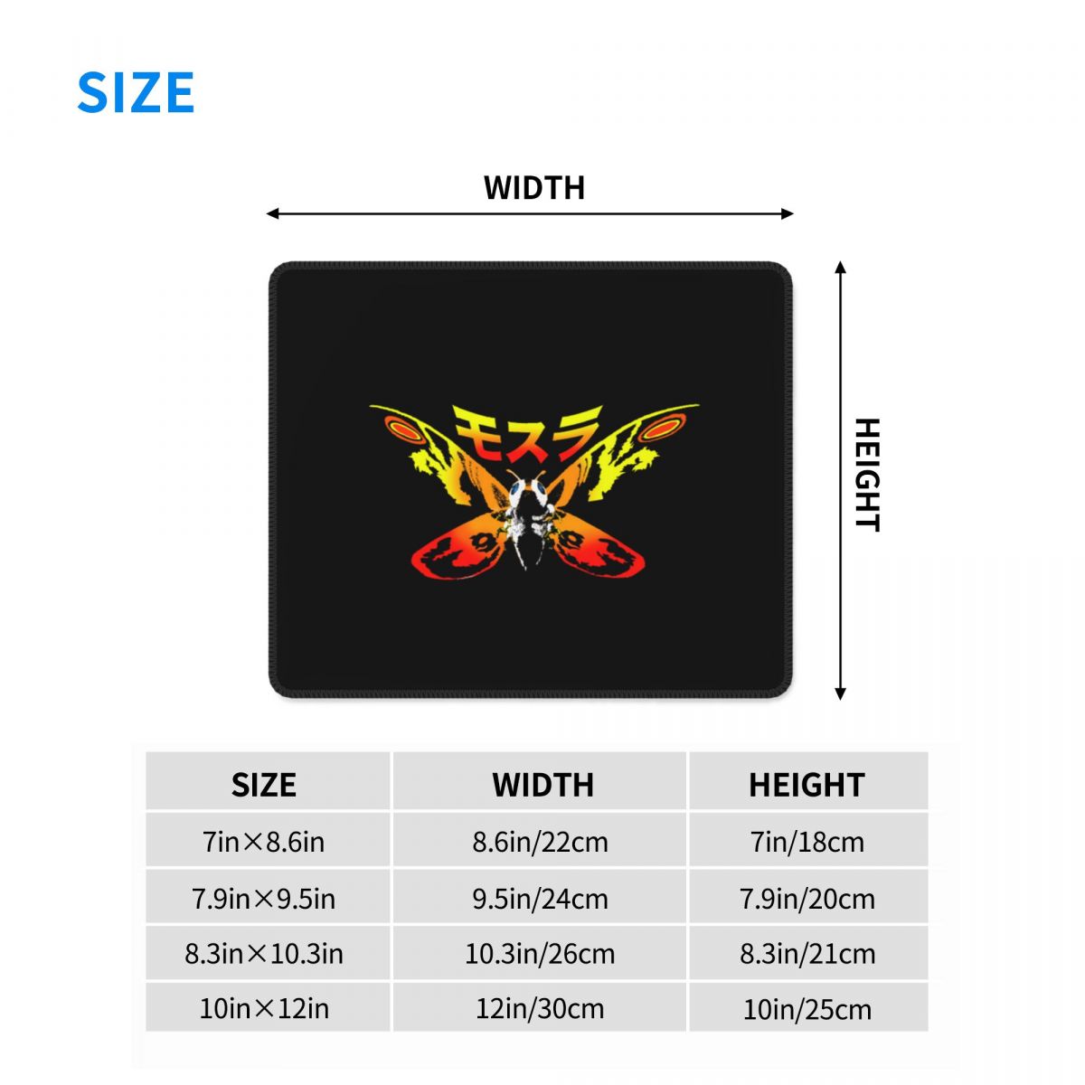 Alas Mouse Multi-ukuran Mosura - The Laptop Accessories Exclusive ulasan dan harga