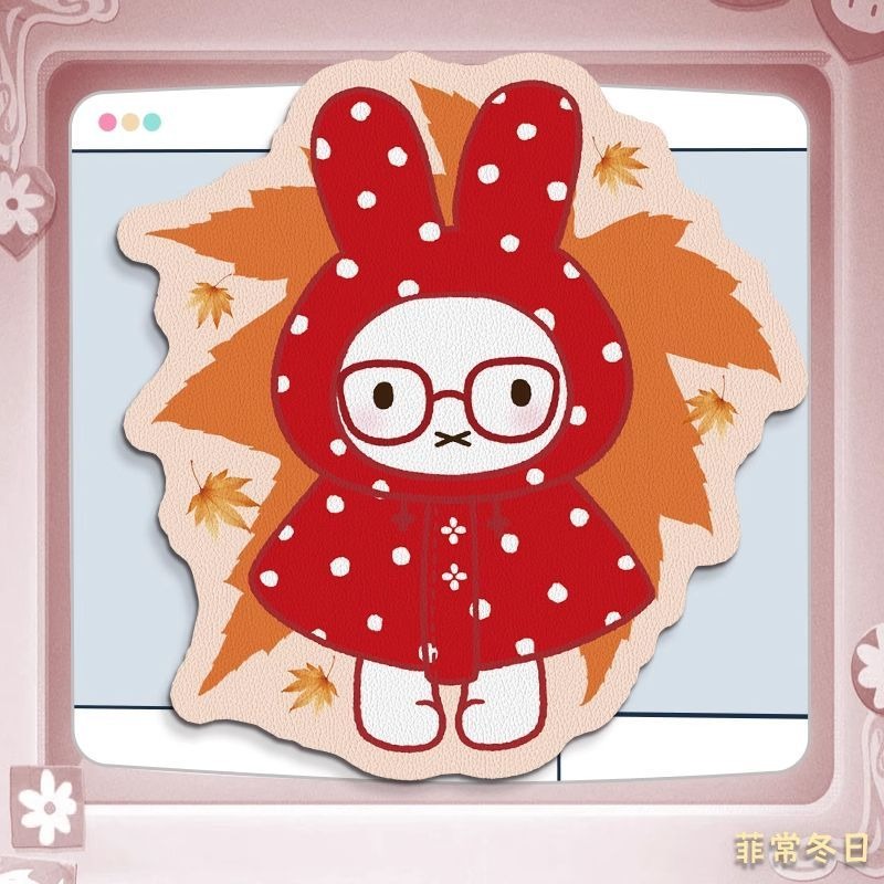 Alas Mouse Kulit Anime Miffy d - Laptop Office Accessories ulasan dan harga