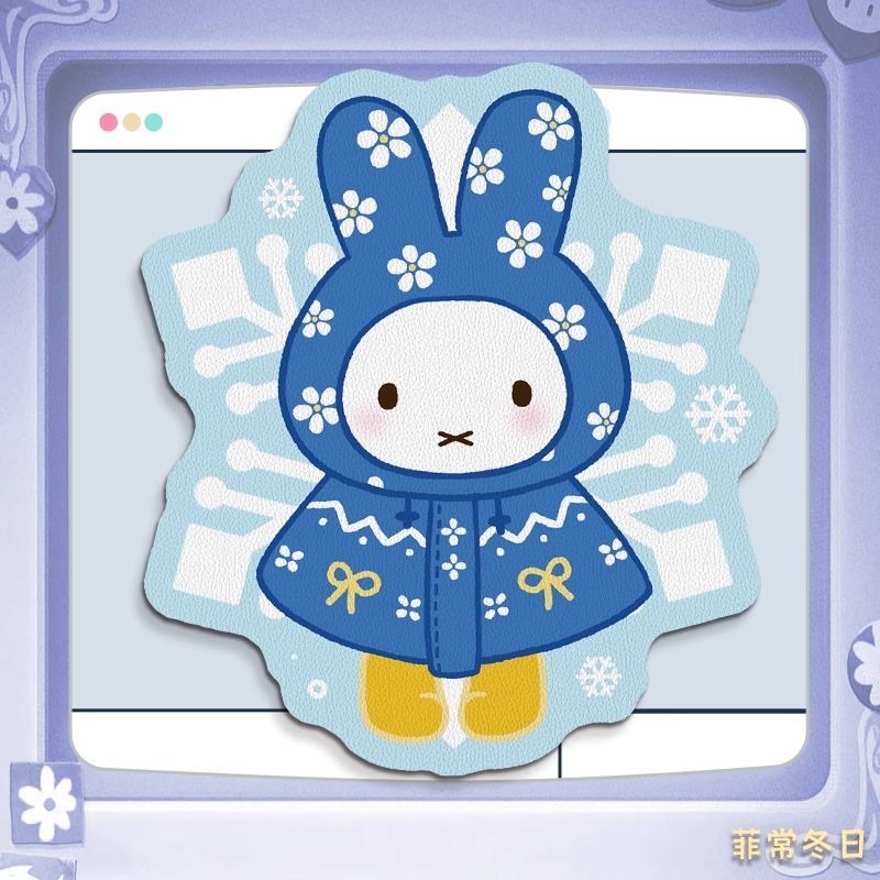 Alas Mouse Kulit Anime Miffy d - Laptop Office Accessories ulasan dan harga