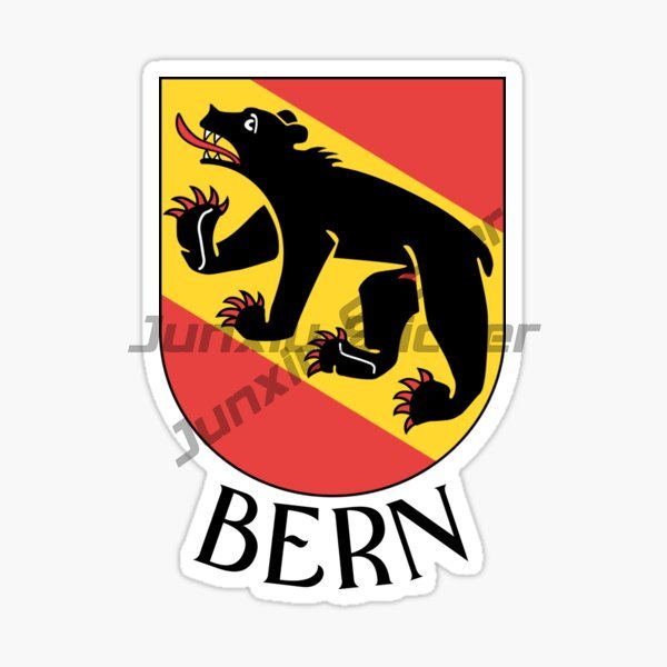 Stiker Mobil Bendera BERN SWIT - Laptop Accessories All ulasan dan harga