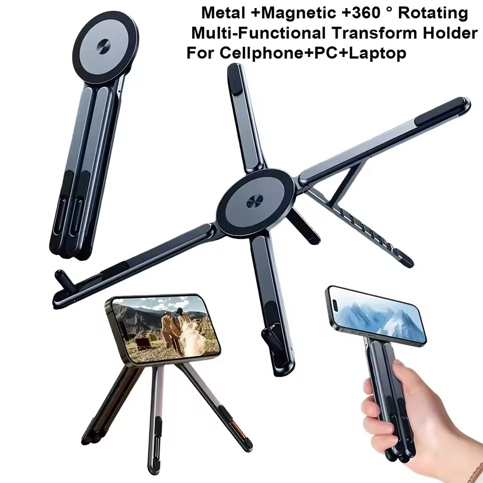 Penyangga Ponsel Magnetik Port - Laptop Office Accessories ulasan dan harga