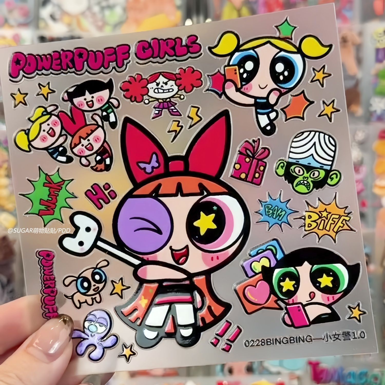 Stiker Karakter Powerpuff Girl - Laptop Accessories All ulasan dan harga