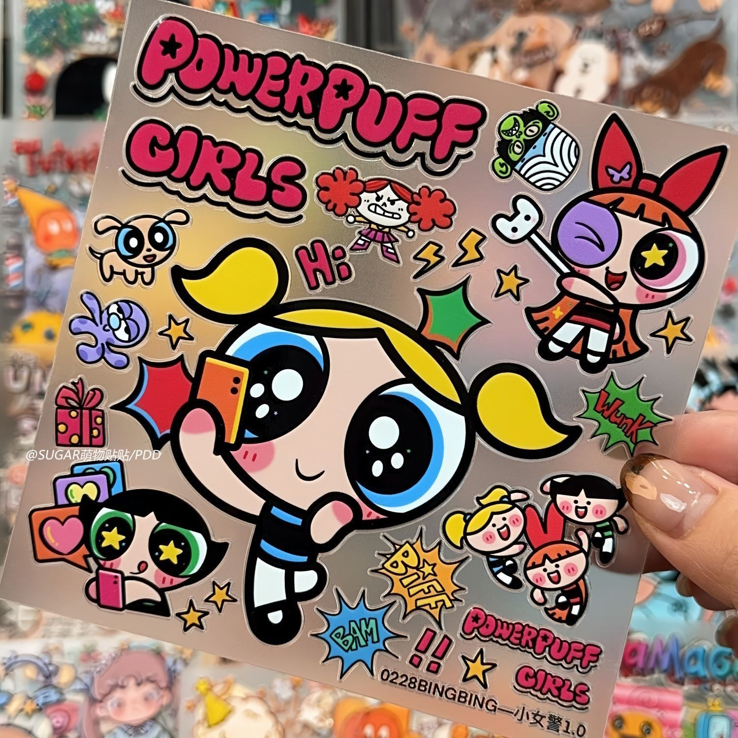 Stiker Karakter Powerpuff Girl - Laptop Accessories All ulasan dan harga
