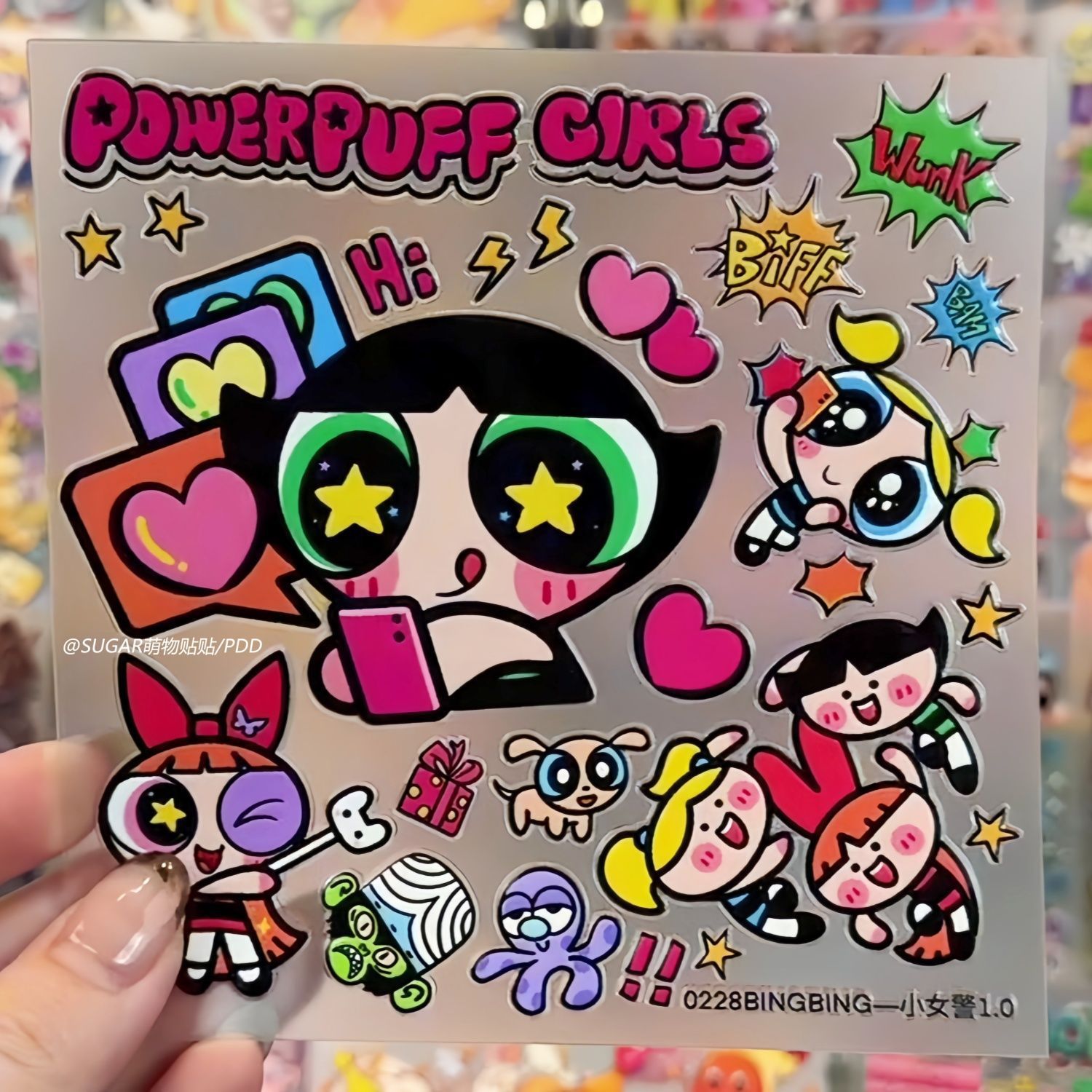 Stiker Karakter Powerpuff Girl - Laptop Accessories All ulasan dan harga