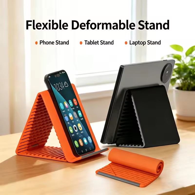 Penyangga Ponsel Silikon Lipat - Laptop Office Accessories ulasan dan harga