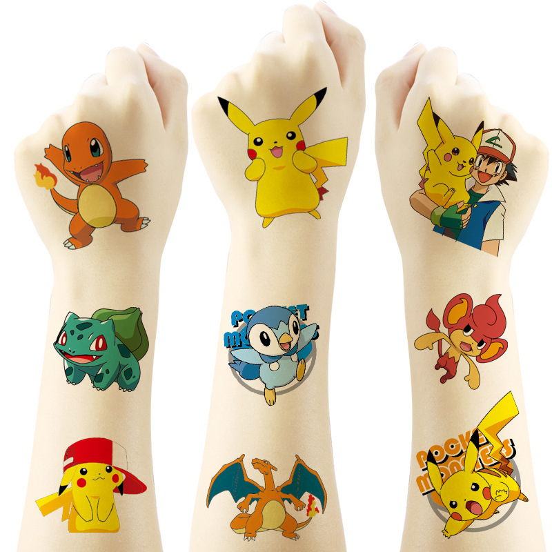 5*5Cm 20 Buah Stiker Tato Poke - Laptop Accessories All ulasan dan harga