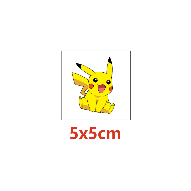 5*5Cm 20 Buah Stiker Tato Poke - Laptop Accessories All ulasan dan harga