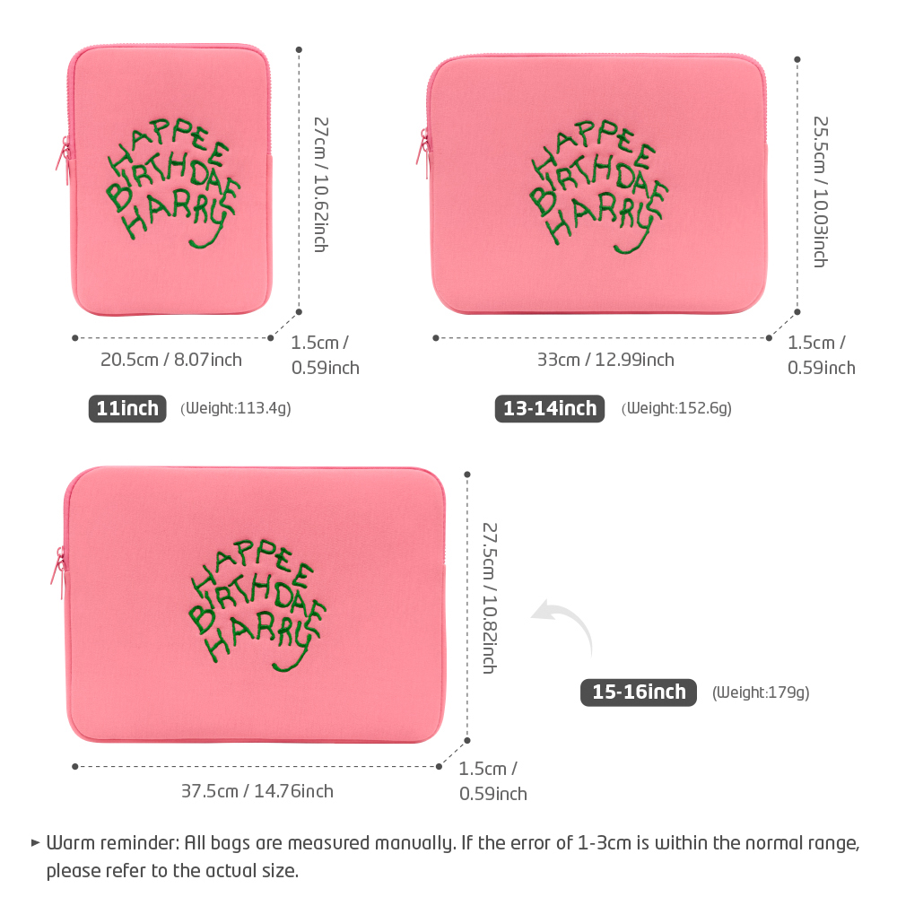 Tas Laptop Merah Muda Lucu unt - Laptop Accessories Pouch ulasan dan harga